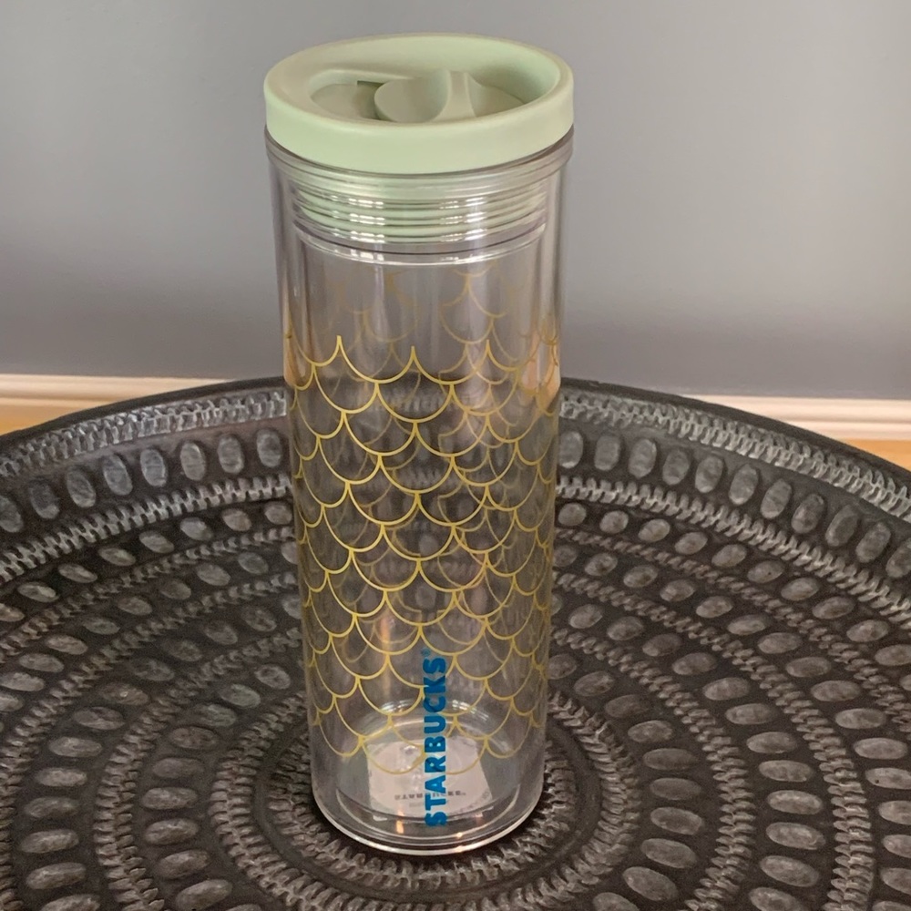 ⭐️☕️ Starbucks Limited Edition Mermaid Scales 12 oz Tumbler / Travel Mug 🧜‍♀️